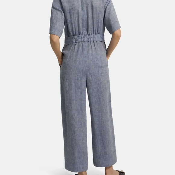 THEORY Patch Pocket Jumpsuit - Picture 4 of 8